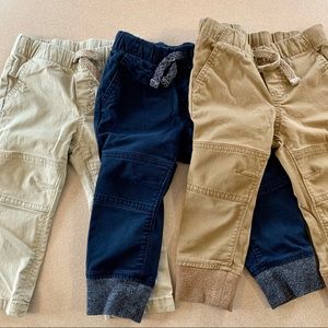 Cat & Jack 18 month Boys Khaki and Navy Pants